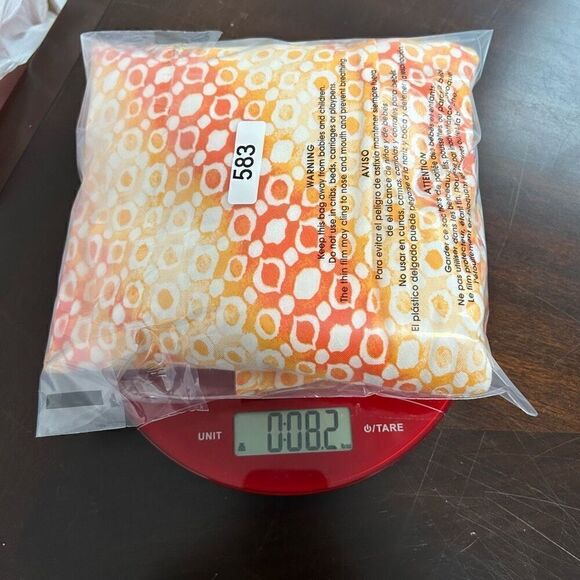 Chico’s Women’s Orange Multicolor Printed Rayon 3/4 Sleeve Keyhole Top Sz 3 (XL) - Picture 13 of 13